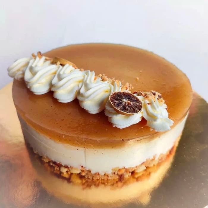 Jablečný cheesecake